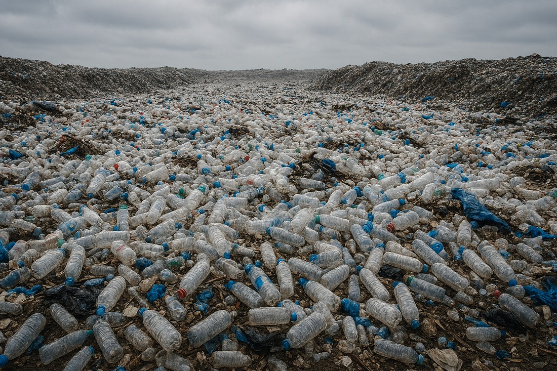 Plastic Bottle Predicament: Overwhelming Landfills and the Recycling Reality